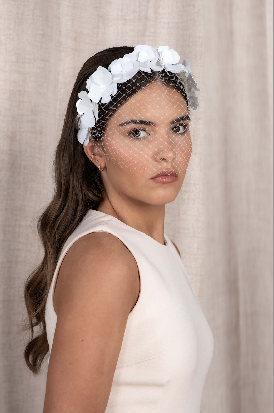 Alora Birdcage Veil