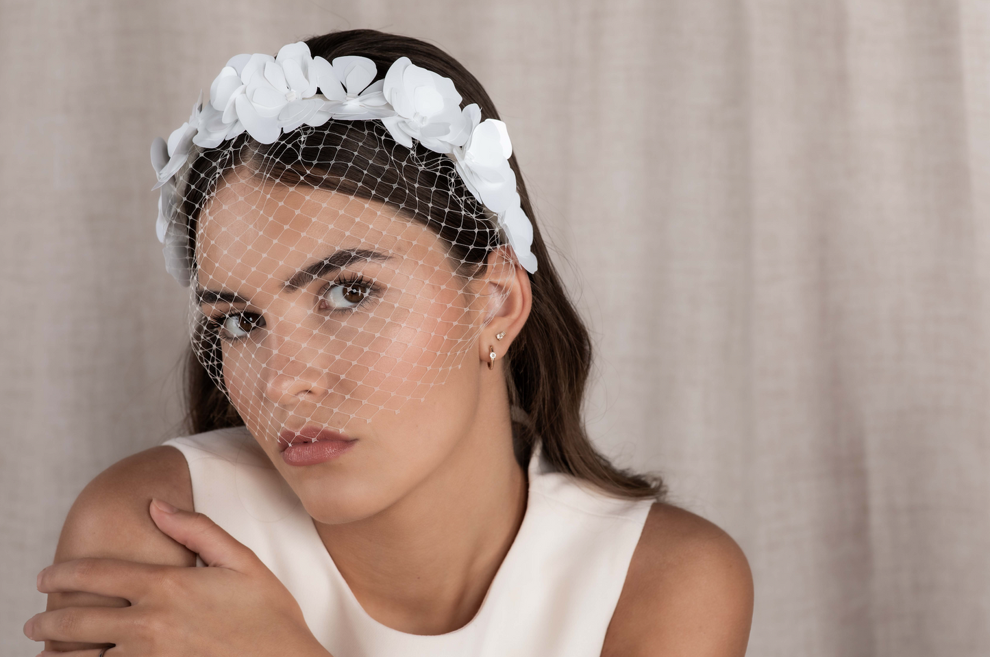 Alora Birdcage Veil